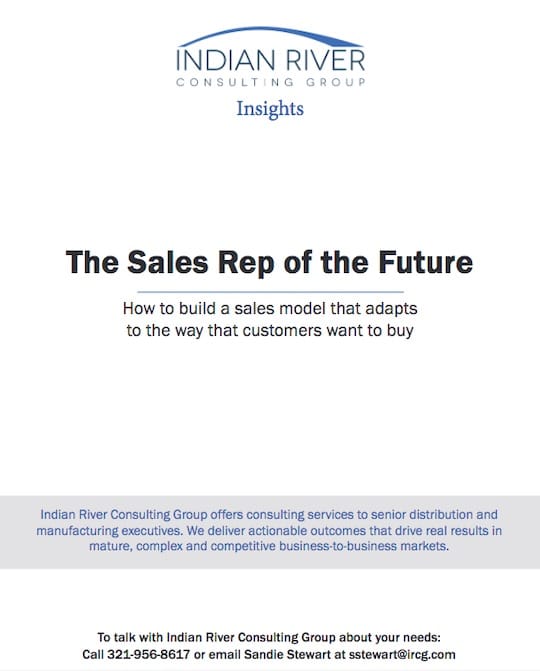 the sales rep of the future